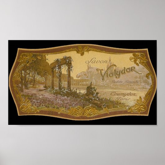 Vintage Seifenwerbung Poster (Vorne)