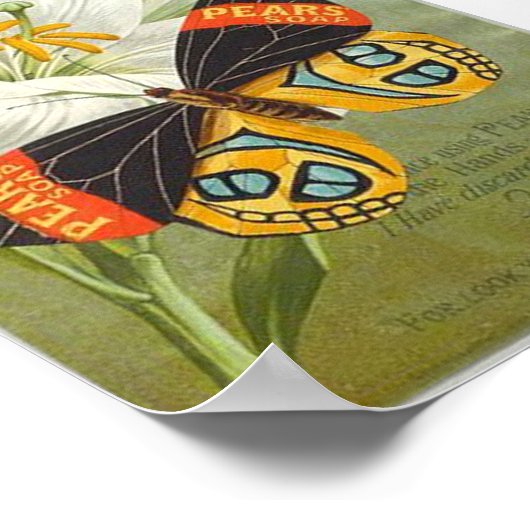 Vintage Seifenwerbung Poster (Ecke)