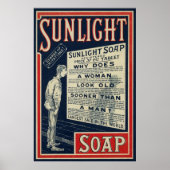 Vintage Seifenwerbung Poster (Vorne)