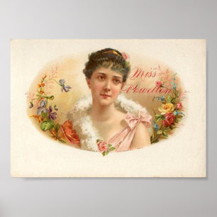 Vintage Seifenwerbung Poster