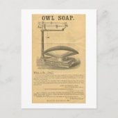 Vintage Seifenwerbung Postkarte (Vorderseite)