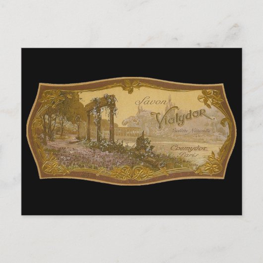 Vintage Seifenwerbung Postkarte (Vorderseite)