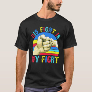 Vintage Sein Kampf ist mein Kampf Autismus-Bewusst T-Shirt