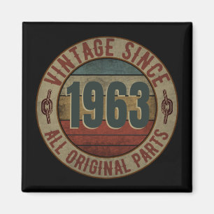 VINTAGE SEIT 1963 ALLE ORIGINALTEILE MAGNET