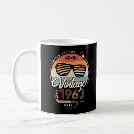 Vintage seit 1963 kaffeetasse (Links)
