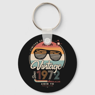 Vintage seit 1972 schlüsselanhänger