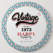 Vintage seit - 1973 button (Vorderseite)