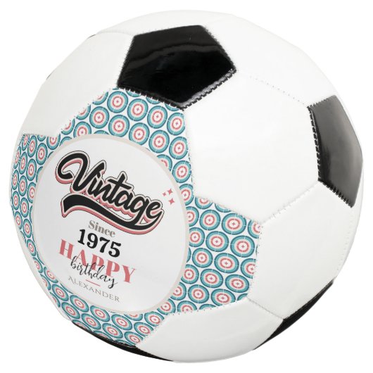Vintage seit - 1975 fußball (Dreiviertel)