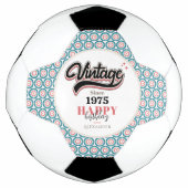 Vintage seit - 1975 fußball (Vorderseite)