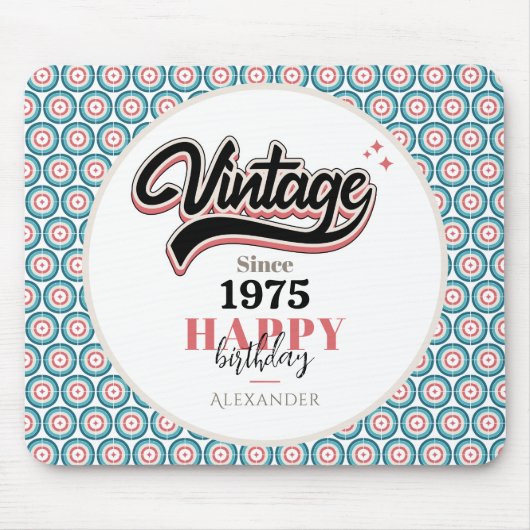 Vintage seit - 1975 mousepad (Vorne)