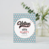 Vintage seit - 1975 postkarte (Stehend Vorderseite)