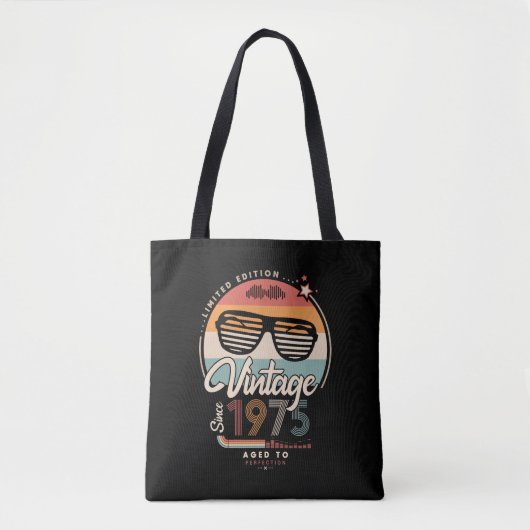 Vintage seit 1975 tasche (Vorderseite)