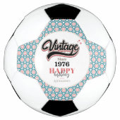 Vintage seit - 1976 fußball (Vorderseite)