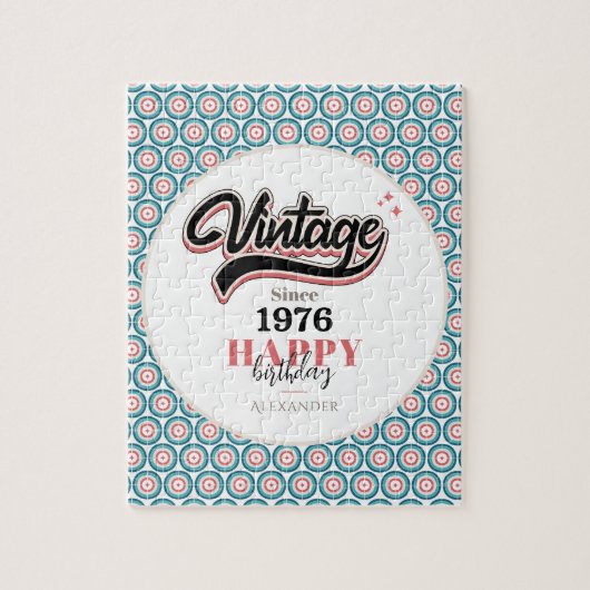 Vintage seit - 1976 puzzle (Vertikal)