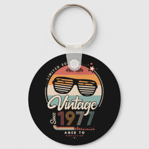 Vintage seit 1977 schlüsselanhänger