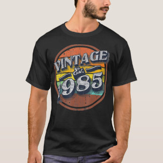 Vintage seit 1985 37. Geburtstagsfeier Retro T-Shirt