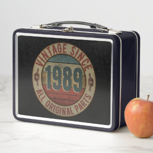 VINTAGE SEIT 1989 ALLE ORIGINALTEILE. METALL BROTDOSE