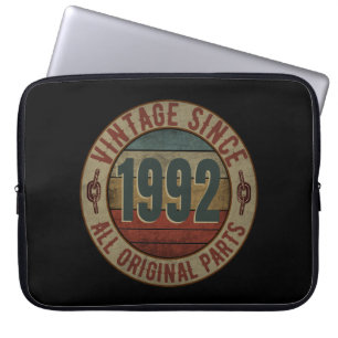 VINTAGE SEIT 1992 ALLE ORIGINALTEILE LAPTOPSCHUTZHÜLLE