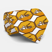 Vintage Seitenansicht des Schleppseil Wrecker-LKWs Krawatte (Gerollt)