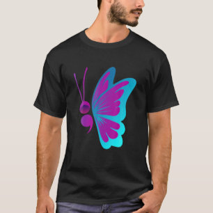 Vintage Semikolon Schmetterling Semi Colon Tattoo T-Shirt