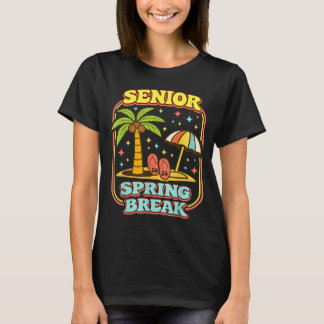 Vintage Senior Spring Break 2026 Artwork T-Shirt