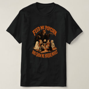 Vintage-Sensenmann-Horrorfilm-Halloween T-Shirt