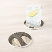 Vintage Sepia-Brooklyn-Brücke Untersetzer (Seite)