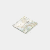 Vintage Serene Libelle Post-it Klebezettel (angewinkelt)