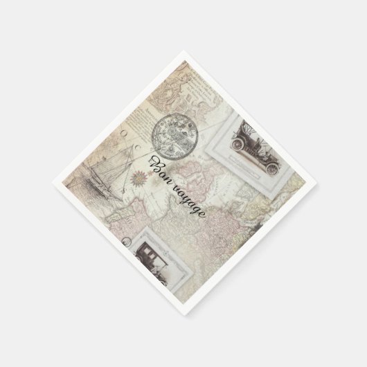 Vintage Serviette (Ecke)