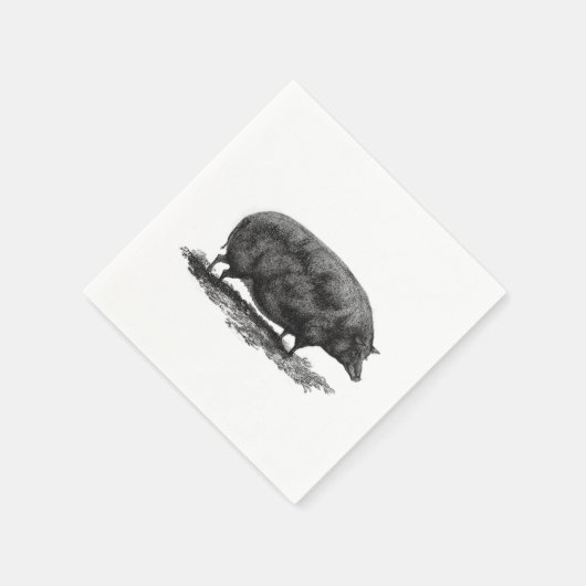 Vintage Serviette (Ecke)