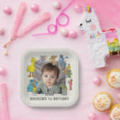 Vintage Sesame Street Characters Birthday Paper Pl Pappteller (Party)