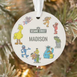 Vintage Sesame Street Characters Ornament