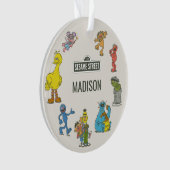 Vintage Sesame Street Characters Ornament (Vorderseite)