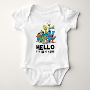 Vintage Sesame Street Neues Baby Strampler