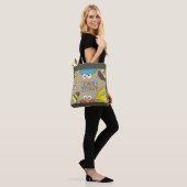 Vintage Sesamstraße-Freunde Tasche (Am Model)