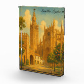 Vintage Seville Spain Andalusia Travel Fotoblock (Rechts)