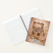 Vintage Sewing Box Notizblock (Innenseite)