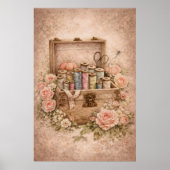 Vintage Sewing Box Poster (Vorne)