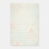 Vintage Shabby Chic Design 3M Post-it® Notizen (Vorderseite)