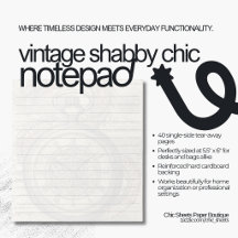 Vintage-Shabby-Chic-Design-Notizblock