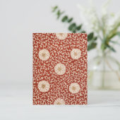 Vintage Shabby Chic Flowers Postkarte (Stehend Vorderseite)