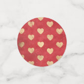 Vintage shabby chic konfetti (Klein Vorderseite)