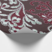 Vintage Shabby-Chic-Spitze Geschenkpapier (Ecke)