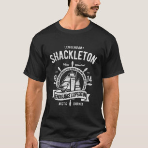 Vintage Shackleton Expedition Antarktis T-Shirt