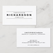 VINTAGE SHADOP-TYPE-Visitenkarte Visitenkarte (Vorne/Hinten)