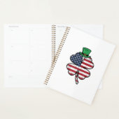 Vintage Shamrock-Flagge St. Patricks Day Planer (Anzeige)