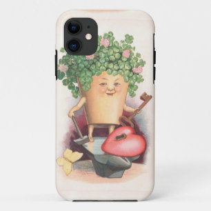Vintage Shamrock Herz und Schlüssel St. Patrick's Case-Mate iPhone Hülle