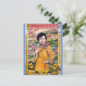 Vintage Shanghai-China Extravagant Frauenwerbung Postkarte (Stehend Vorderseite)