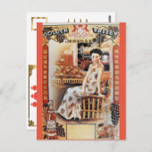 Vintage Shanghai China Golden Valley Beer Ad Postkarte (Vorne/Hinten)