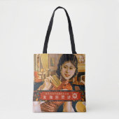 Vintage Shanghai China Tote Bag Tasche (Vorderseite)